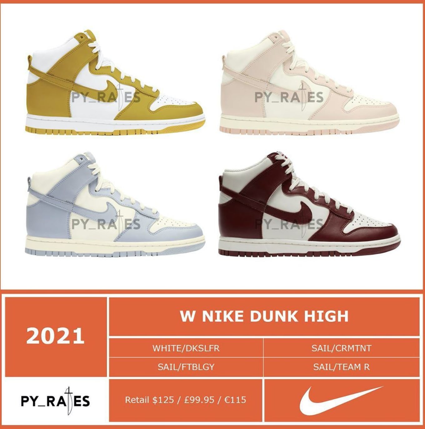 Nike Dunk High Women S 21 Release Date Sole Collector