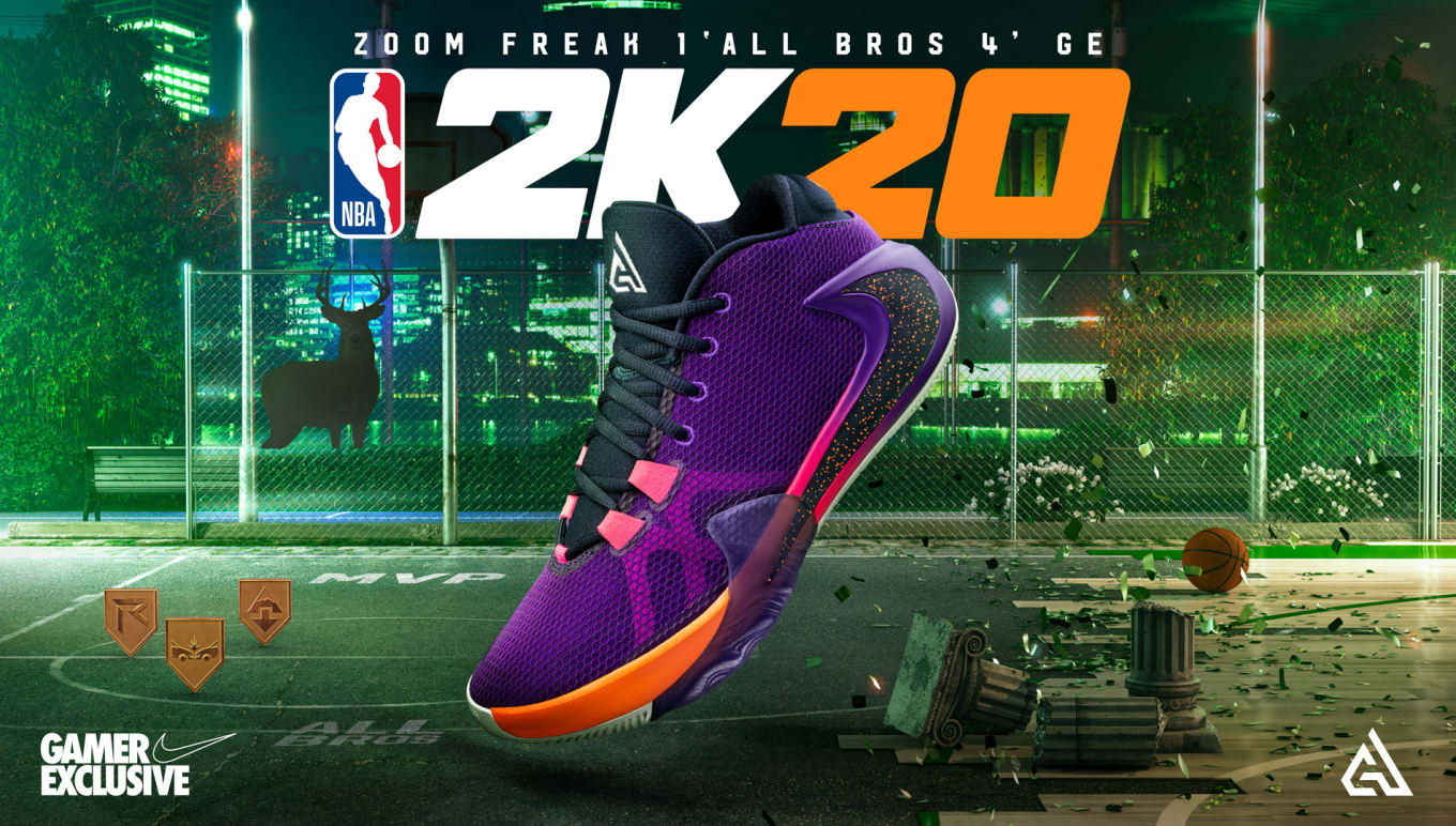 Nike Zoom Freak 1 Ge All Bros 4 Nba 2k20 Release Date Sole Collector