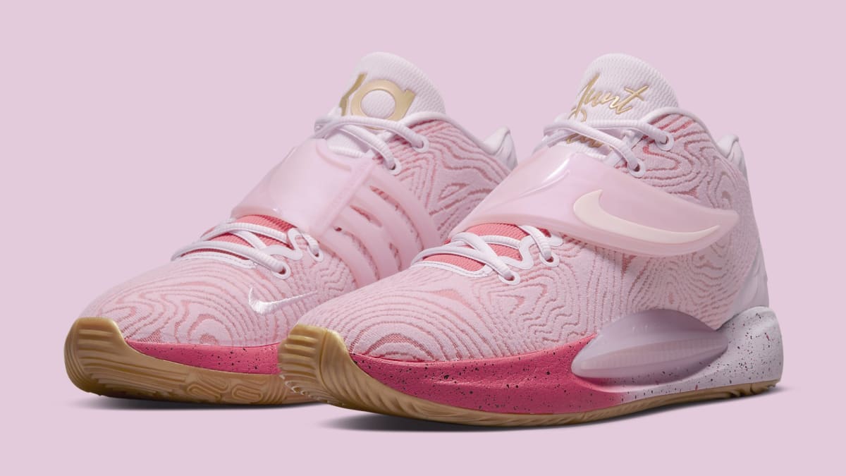 Nike KD 14 'Aunt Pearl' DC9379-600 Release Date & Images | Sole 