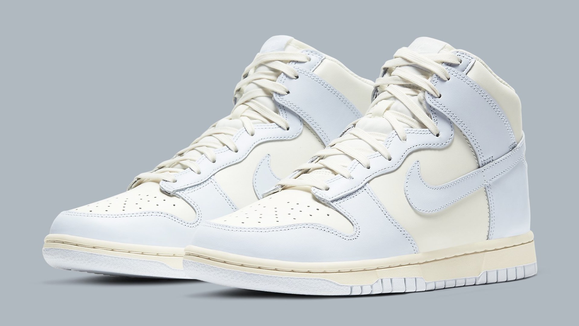 nike dunk high on feet