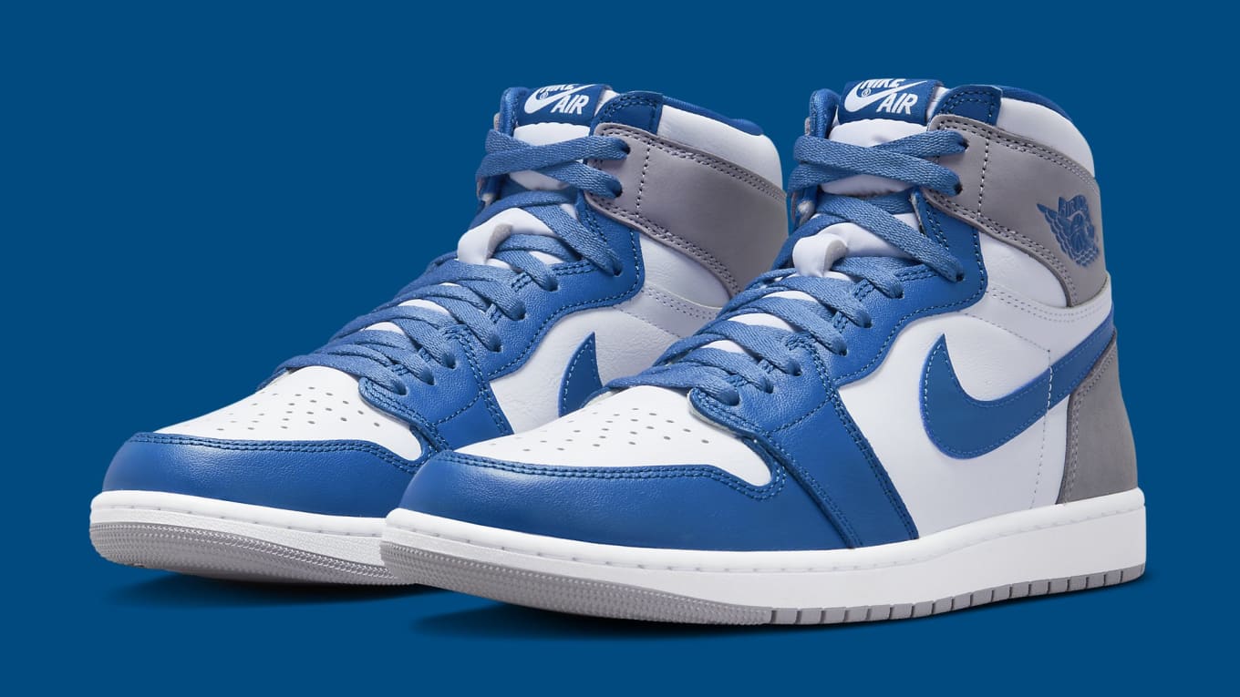 blue jordans cheap