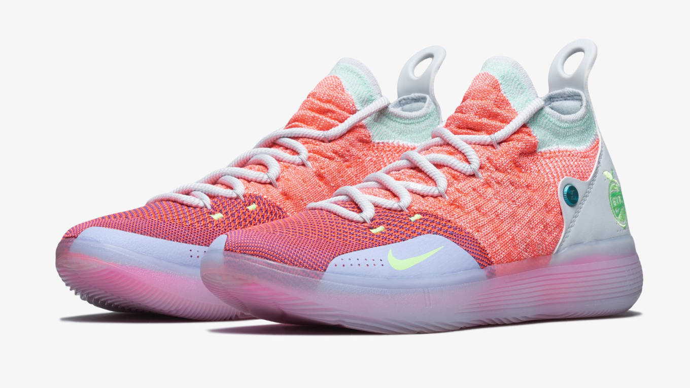 Kevin durant peach jam shoes