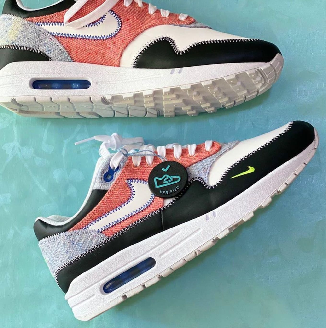 Nike air max 1 nrg green royal