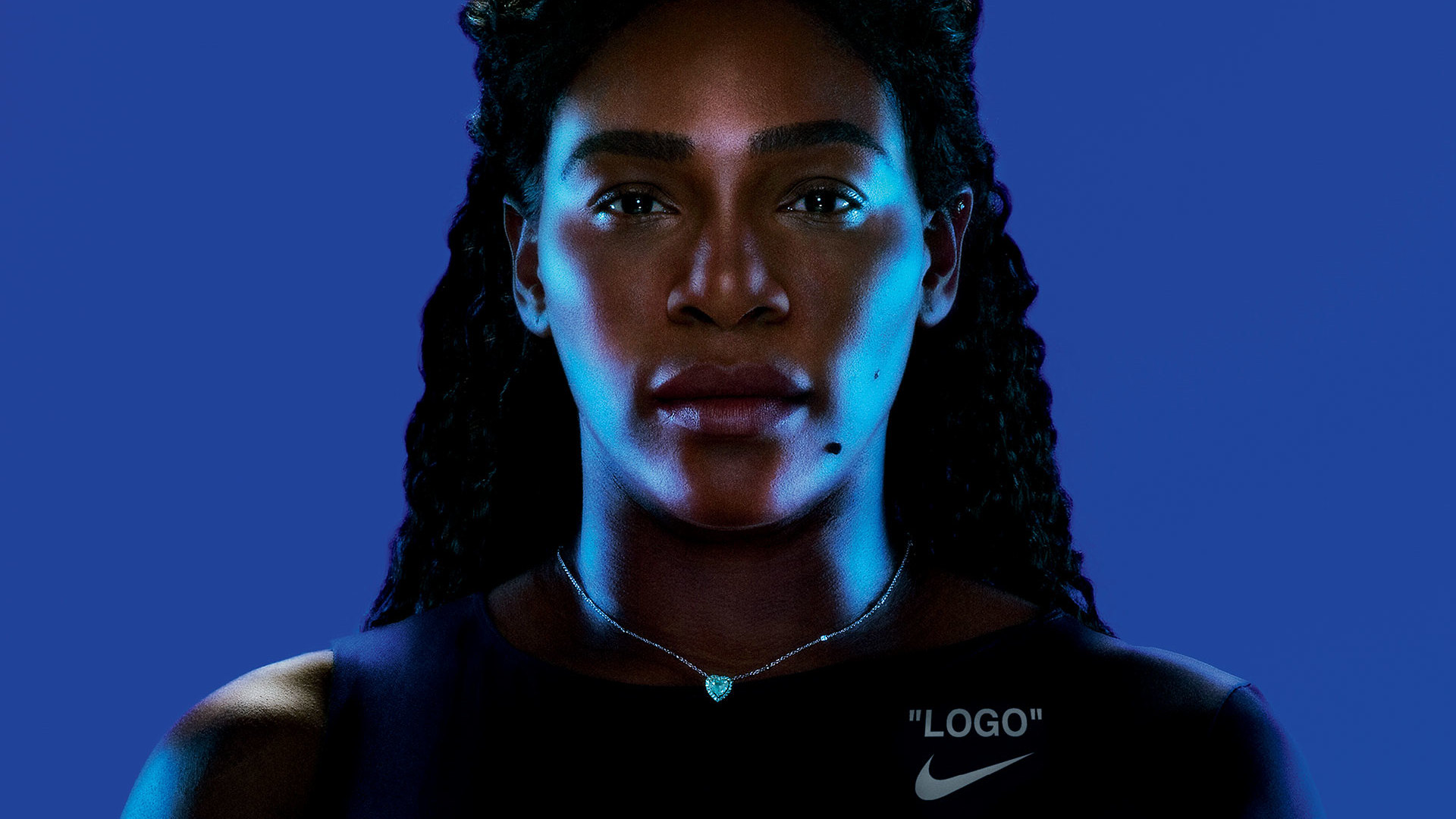 serena williams off white shirt