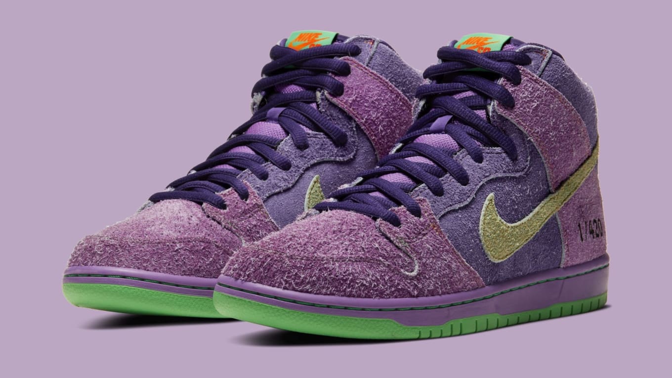 Nike SB Dunk High 'Reverse Skunk 