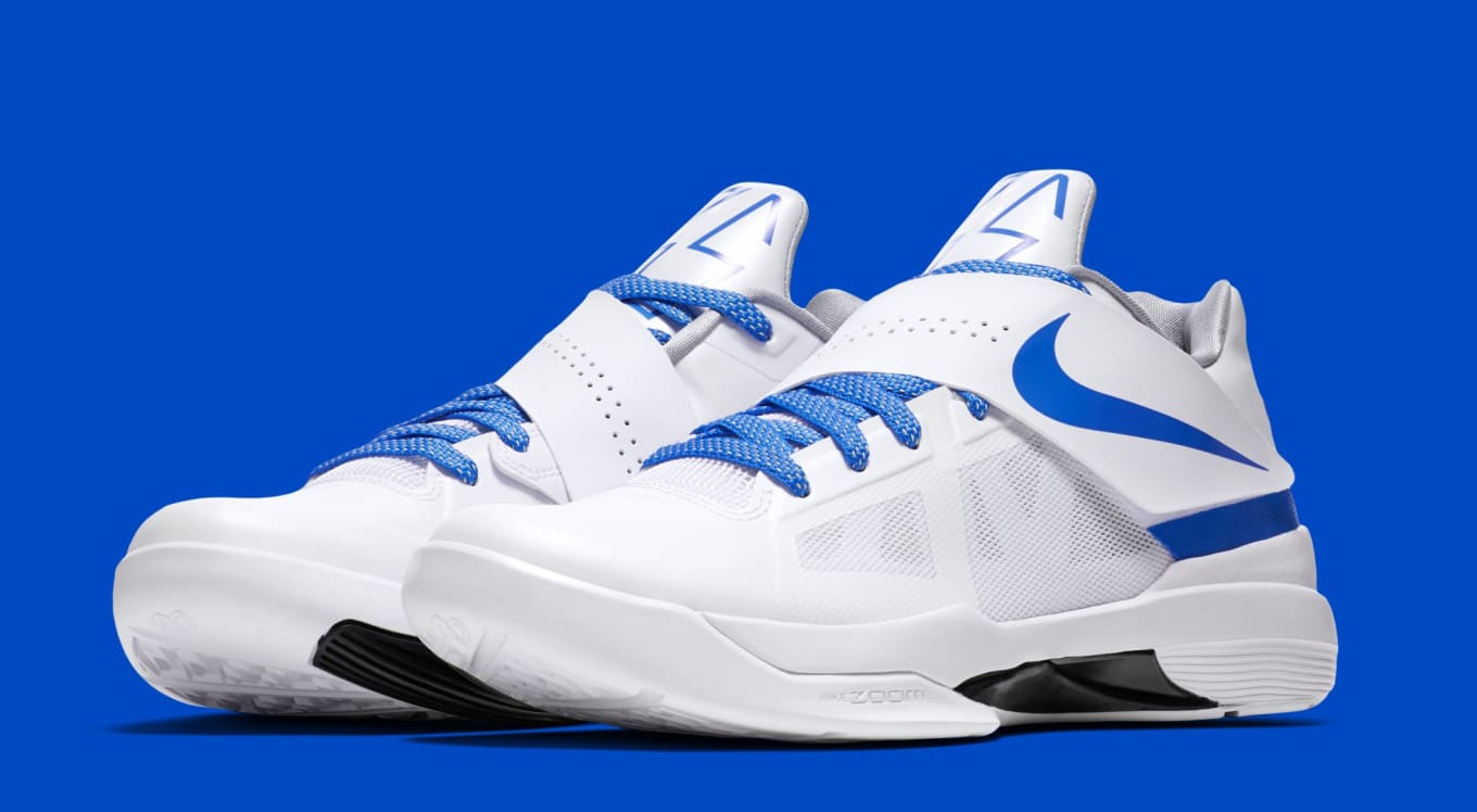 Nike KD 4 'Thunderstruck' Retro White 