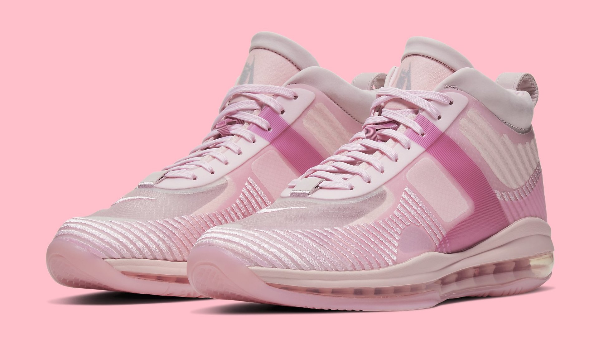 lebron pink sneakers