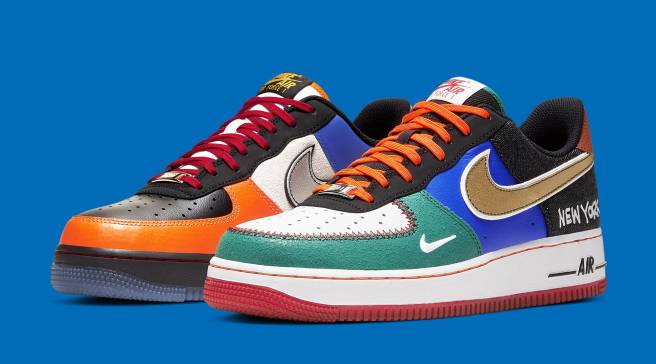 New york knicks color sneakers clearance