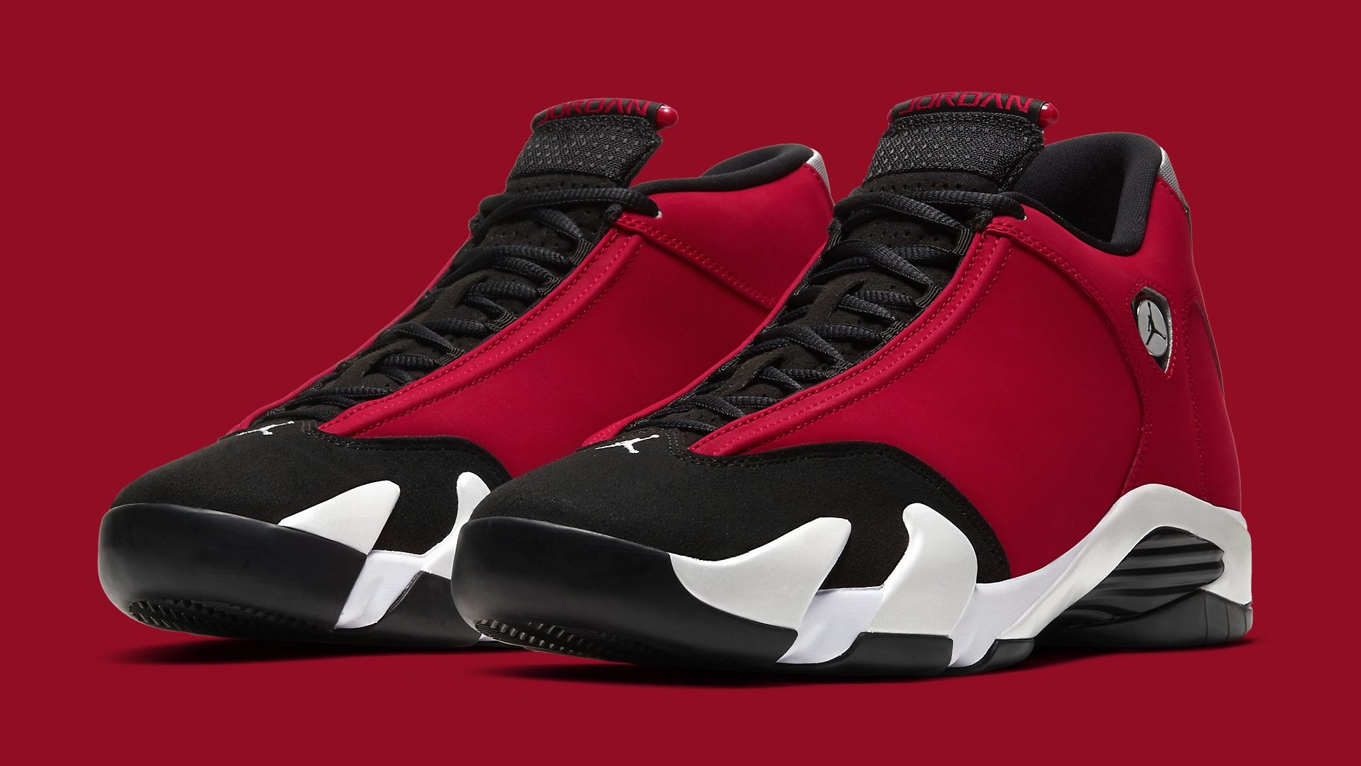 red and black jordan 14s Off 53