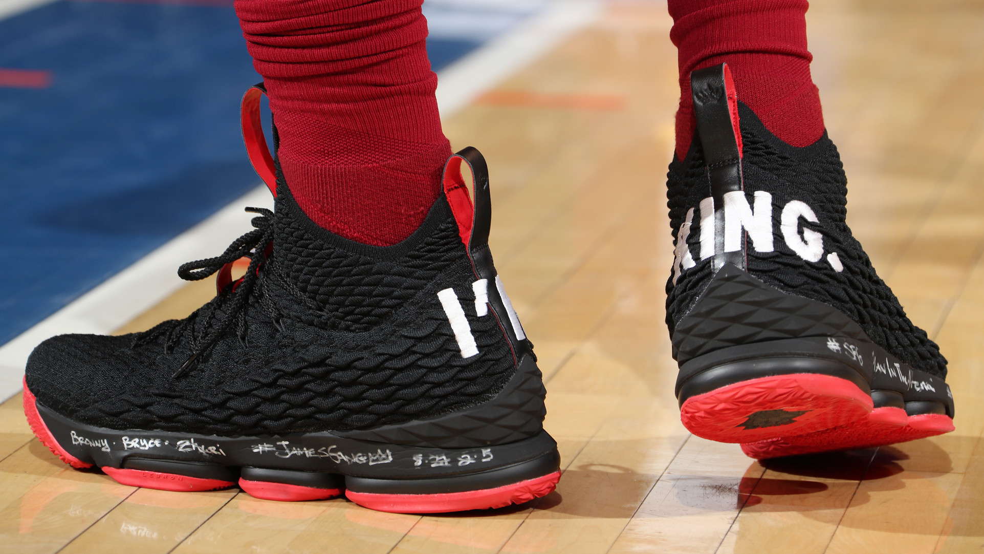 LeBron James Debuts Nike LeBron 15 'I'm 