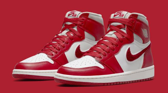 jordan 1 high red and white