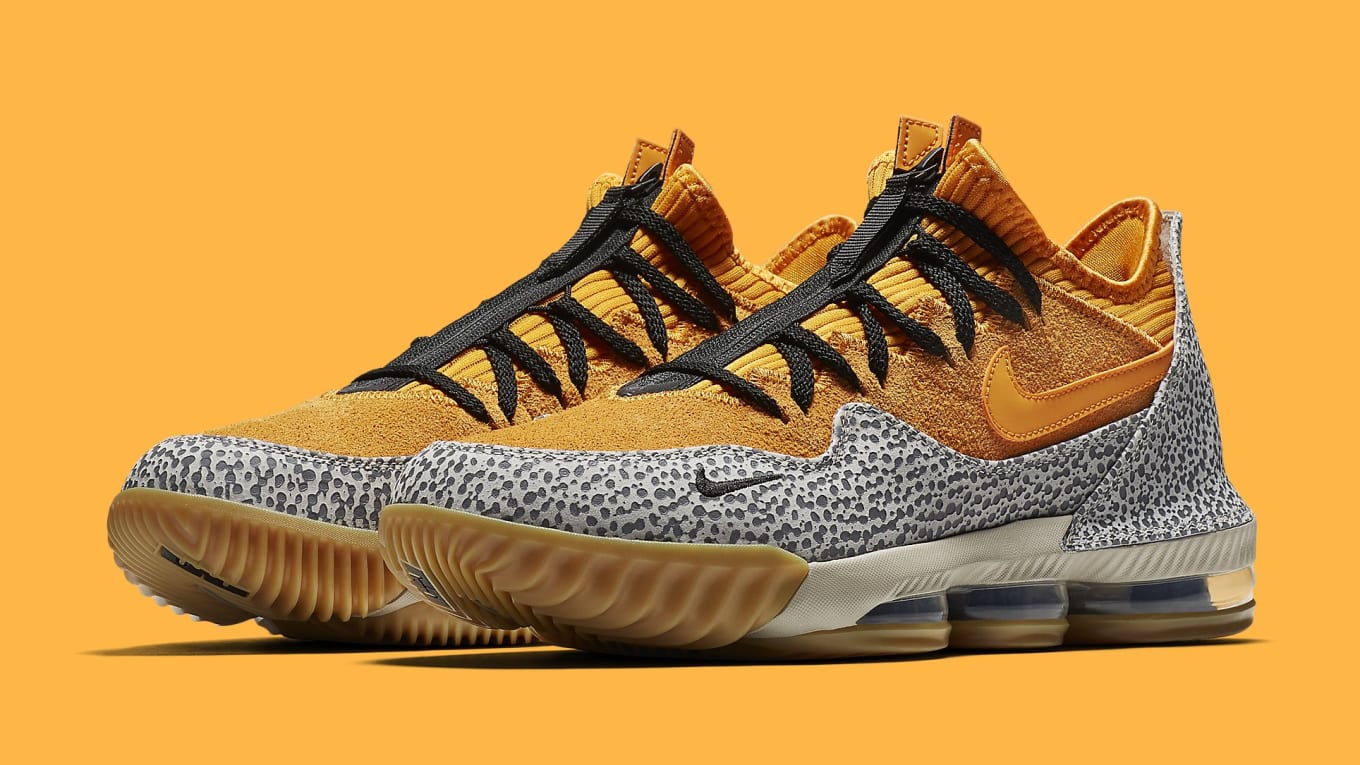 Nike LeBron 16 Low 'Safari' Release 