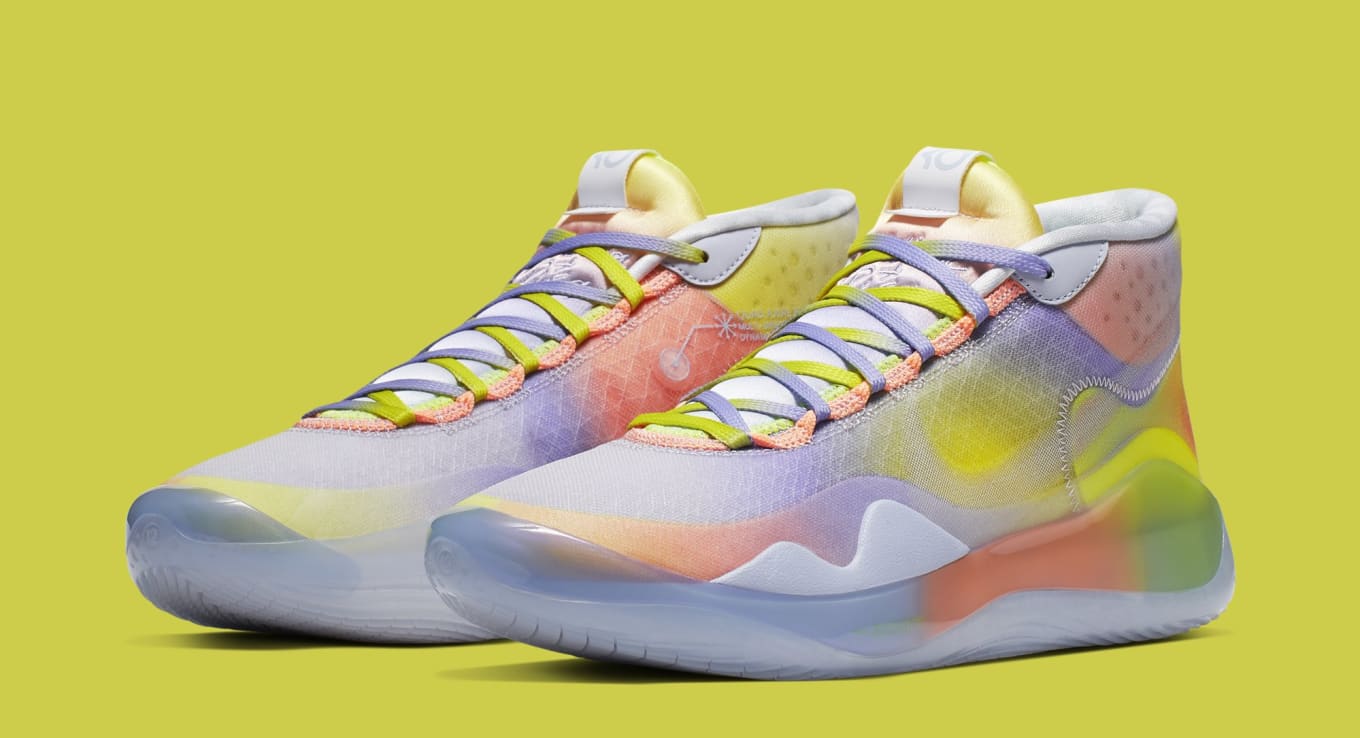 Nike Zoom KD 12 'EYBL' CK1195-300 CK1201-900 Release Date | Sole Collector