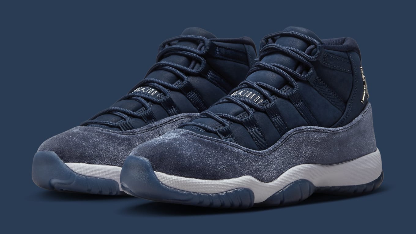 blue suede air jordan 11