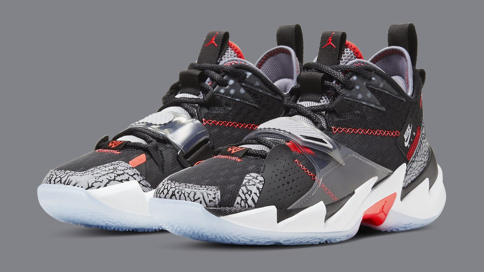 Jordan Why Not Zer0.3 &quot;Black Cement&quot; Unveiled: Photos