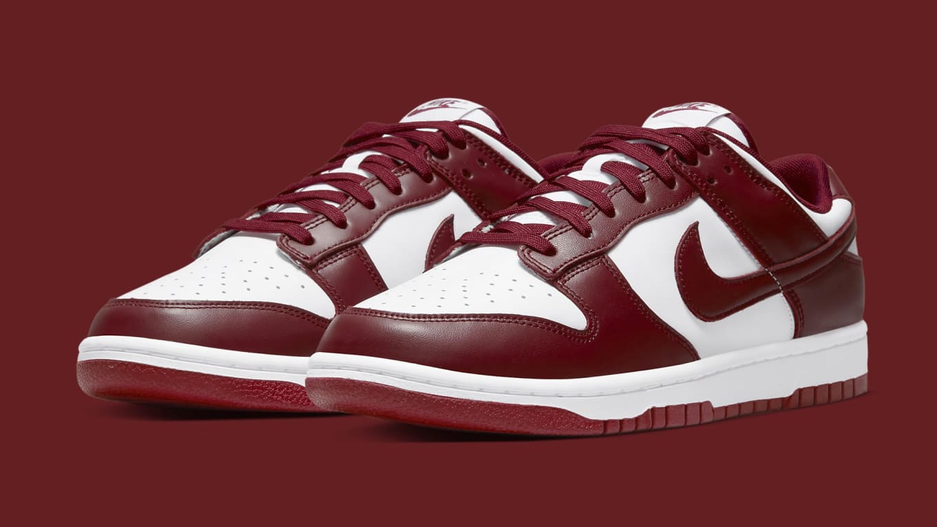 Red nike dunks