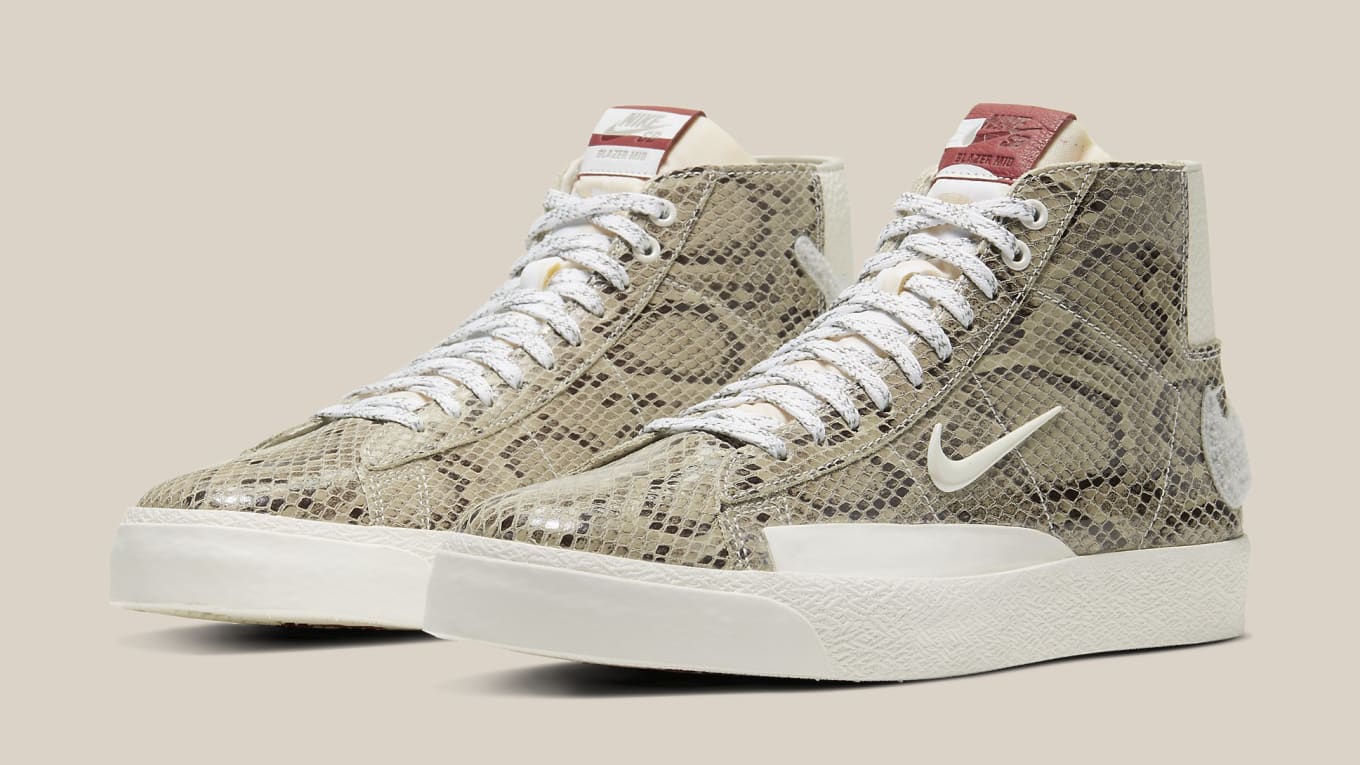 nike snake print trainers