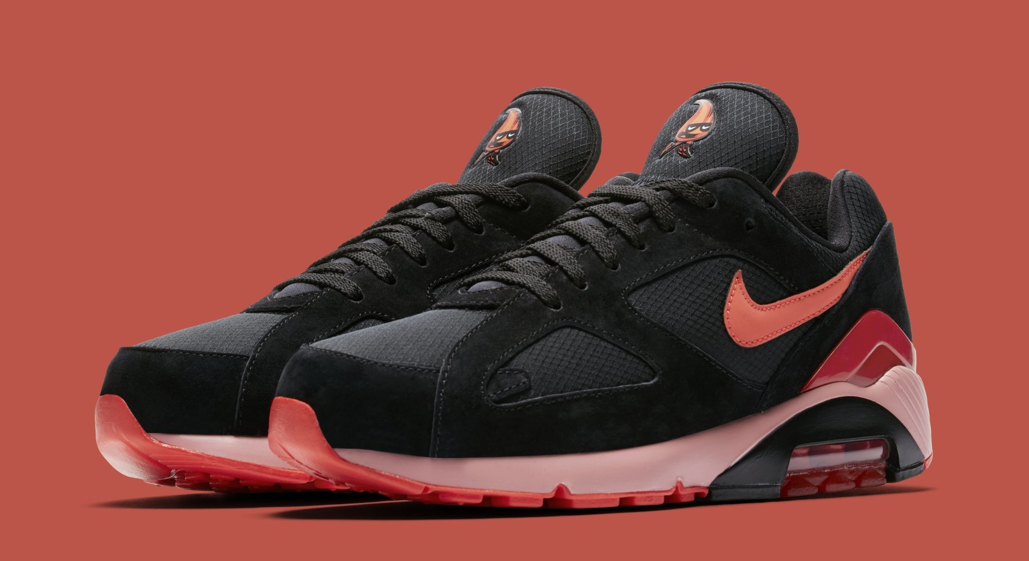 nike air 180 black