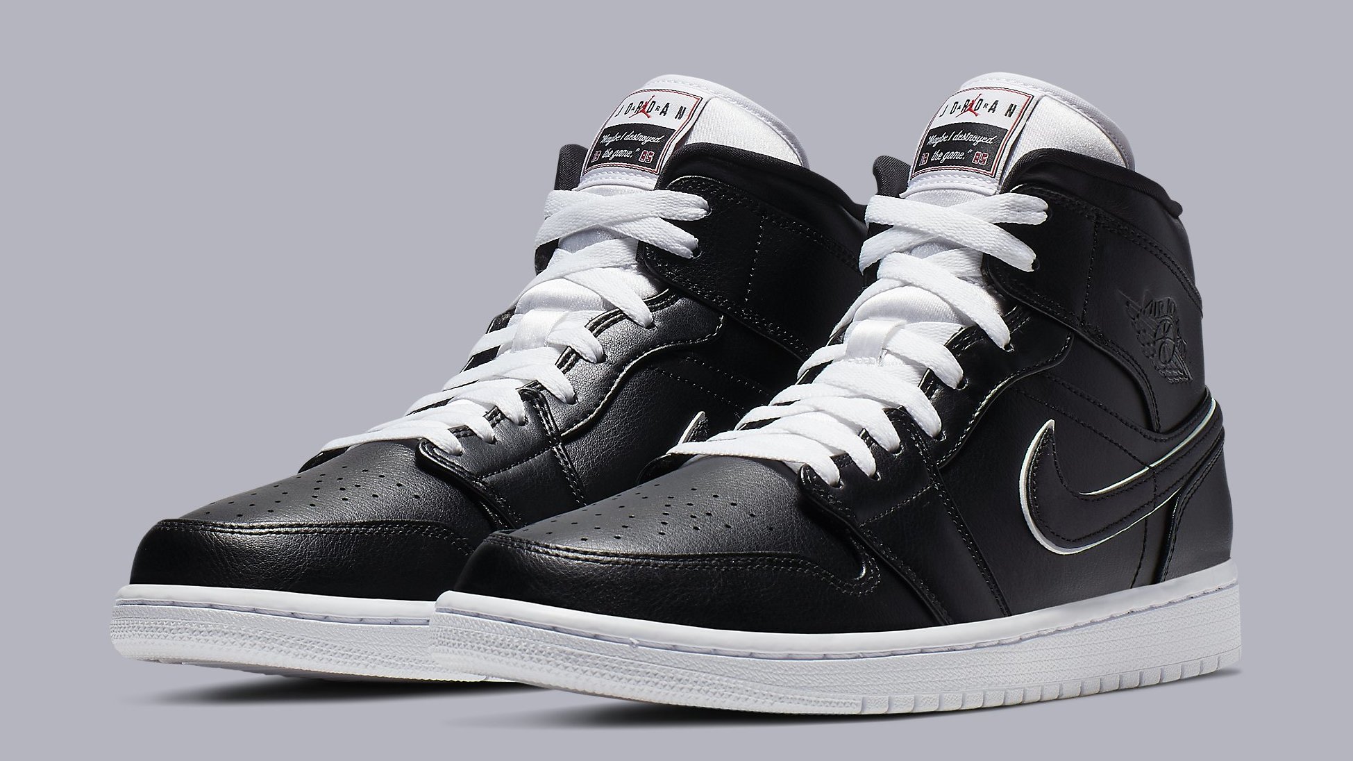 Air Jordan 1 Retro Mid 'Maybe I Destroyed the Game' Release Date 852542-016  | Sole Collector