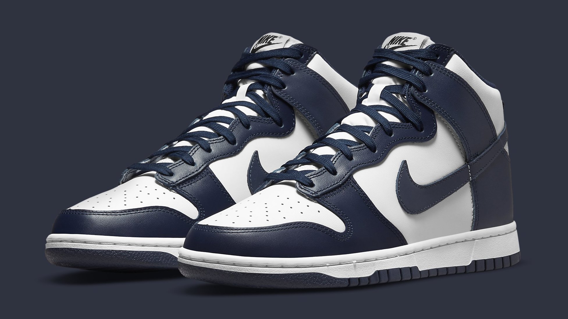 nike dunk midnight blue