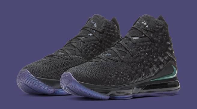 lebron 17 full black