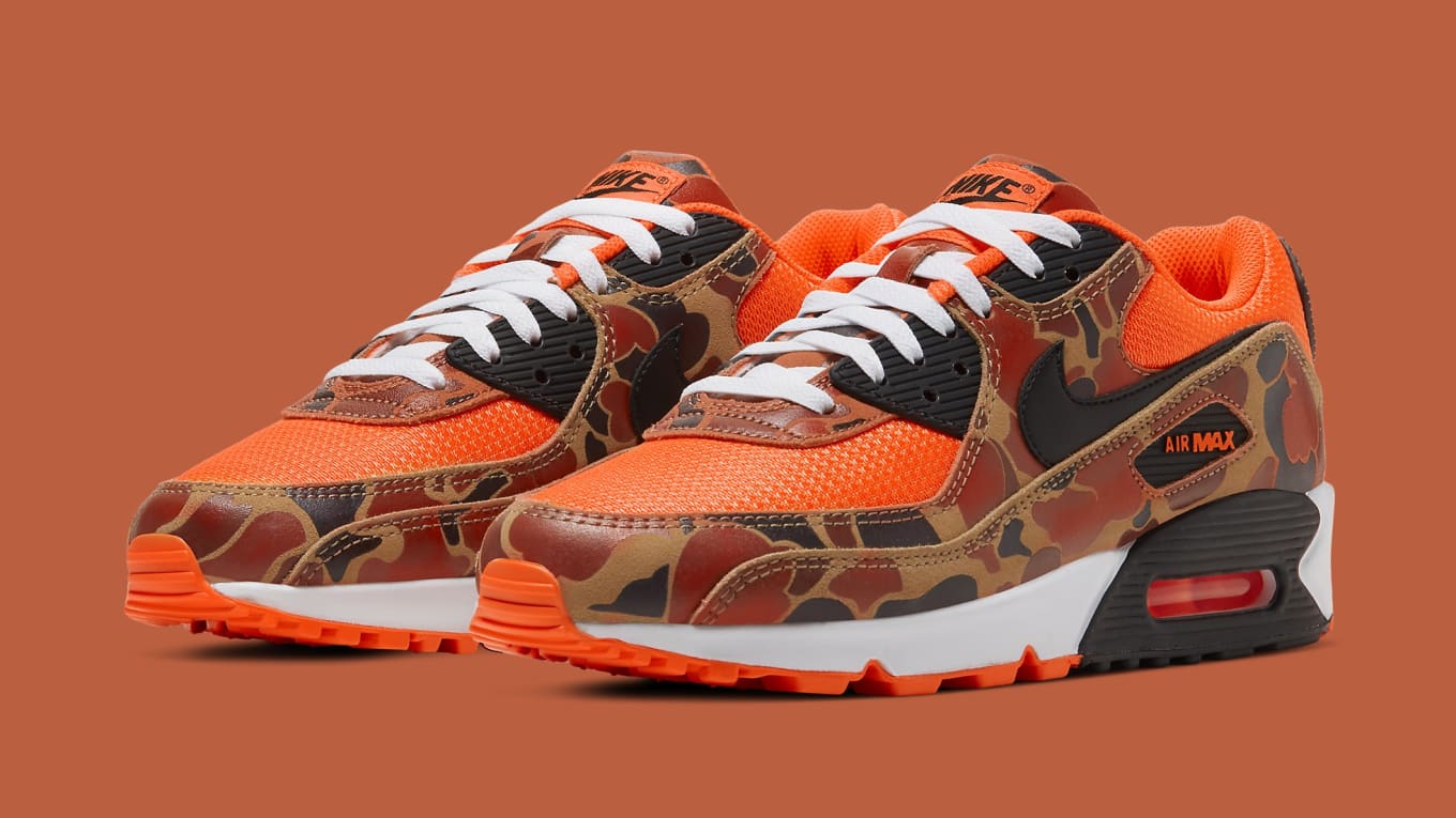 Nike Air Max 90 'Orange Duck Camo 