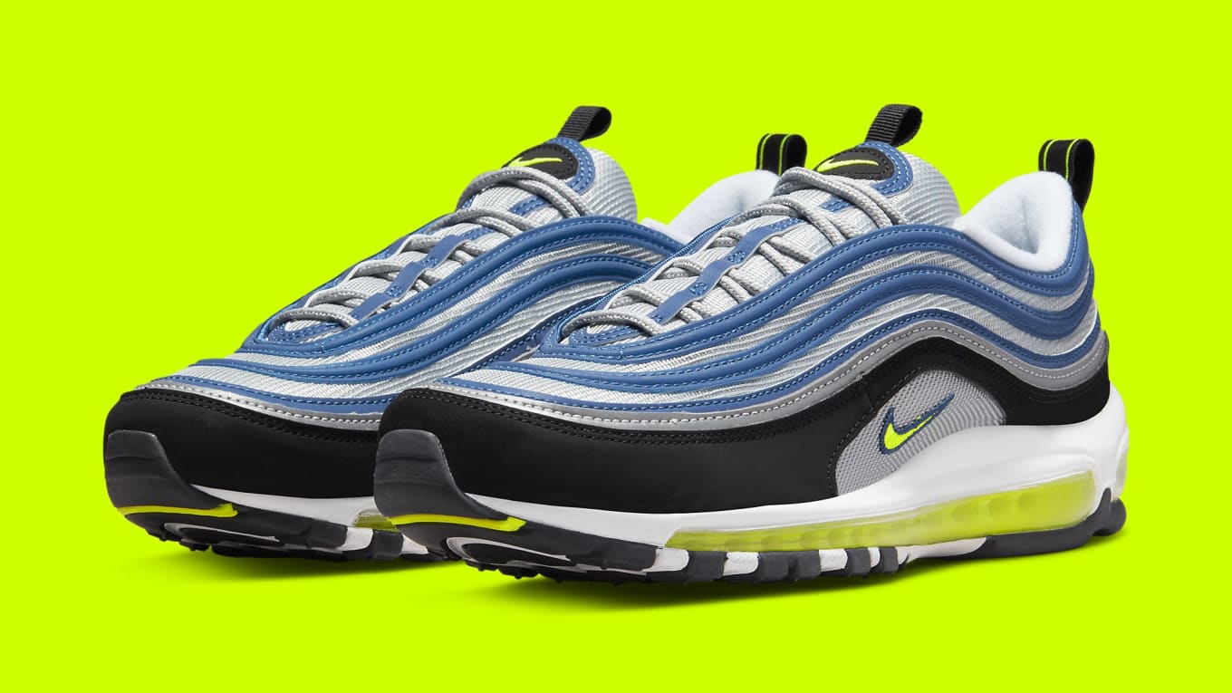 Nike Air Max 97 Neon/Atlantic Blue Release Date 2022 | Sole Collector