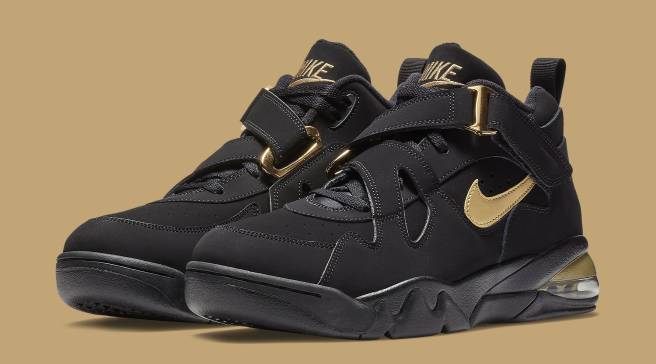 nike air force max cb metallic gold aj7922 001 profile