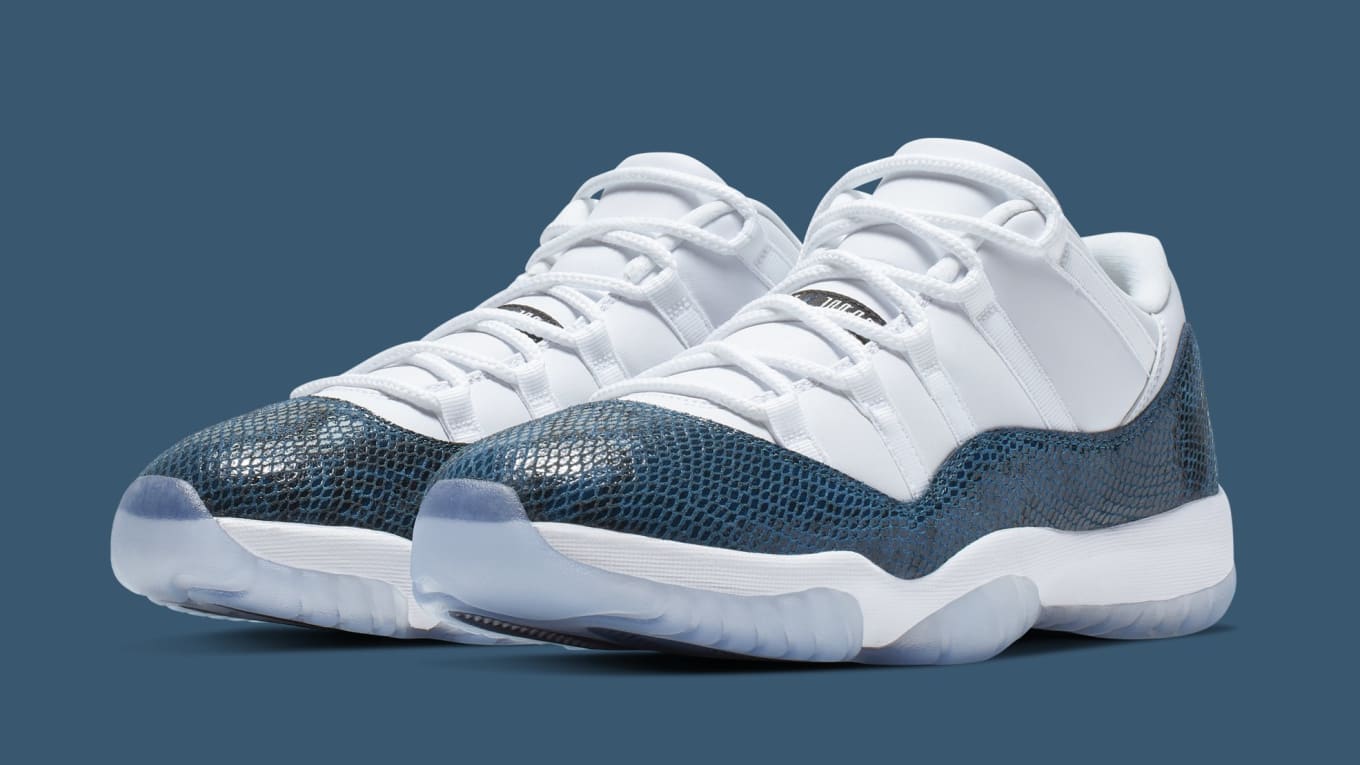 Air Jordan 11 Low 'Blue Snakeskin 