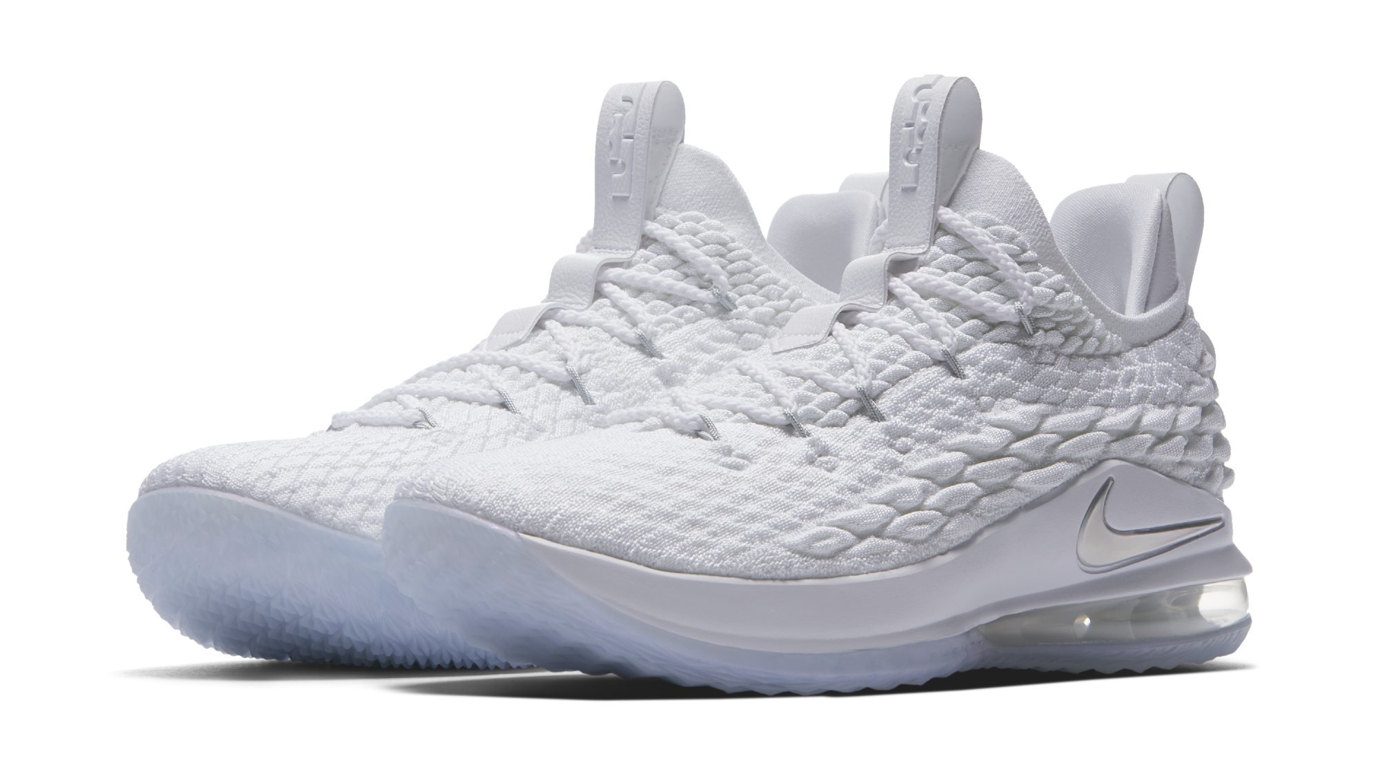 lebron 15 white and blue