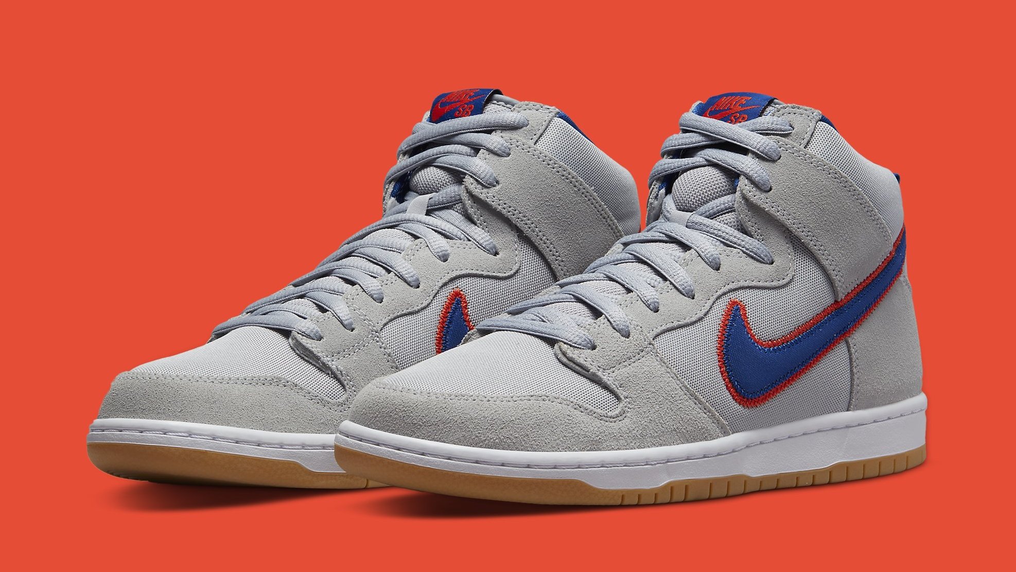 Nike SB Dunk High 'New York Mets' Release Date 2022 DH7155-001 