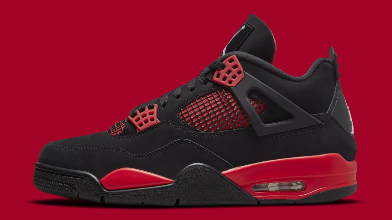 Air Jordan 4 IV Black Red Thunder 