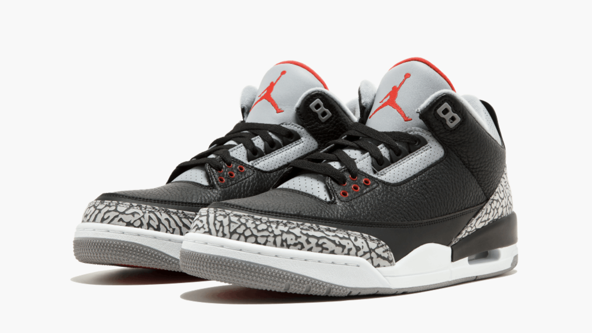 jordan 3 black cement grade school