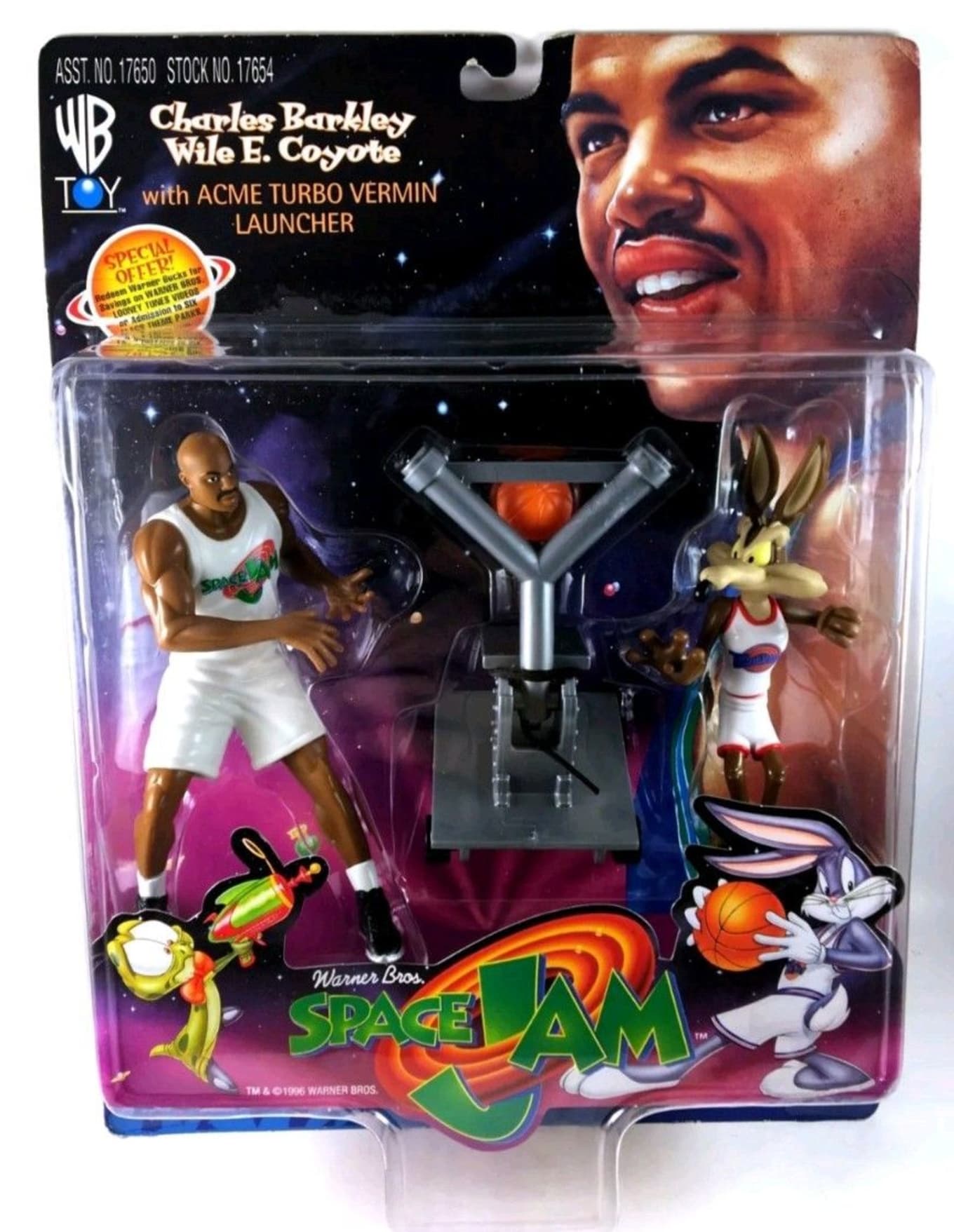 michael jordan space jam doll 1996