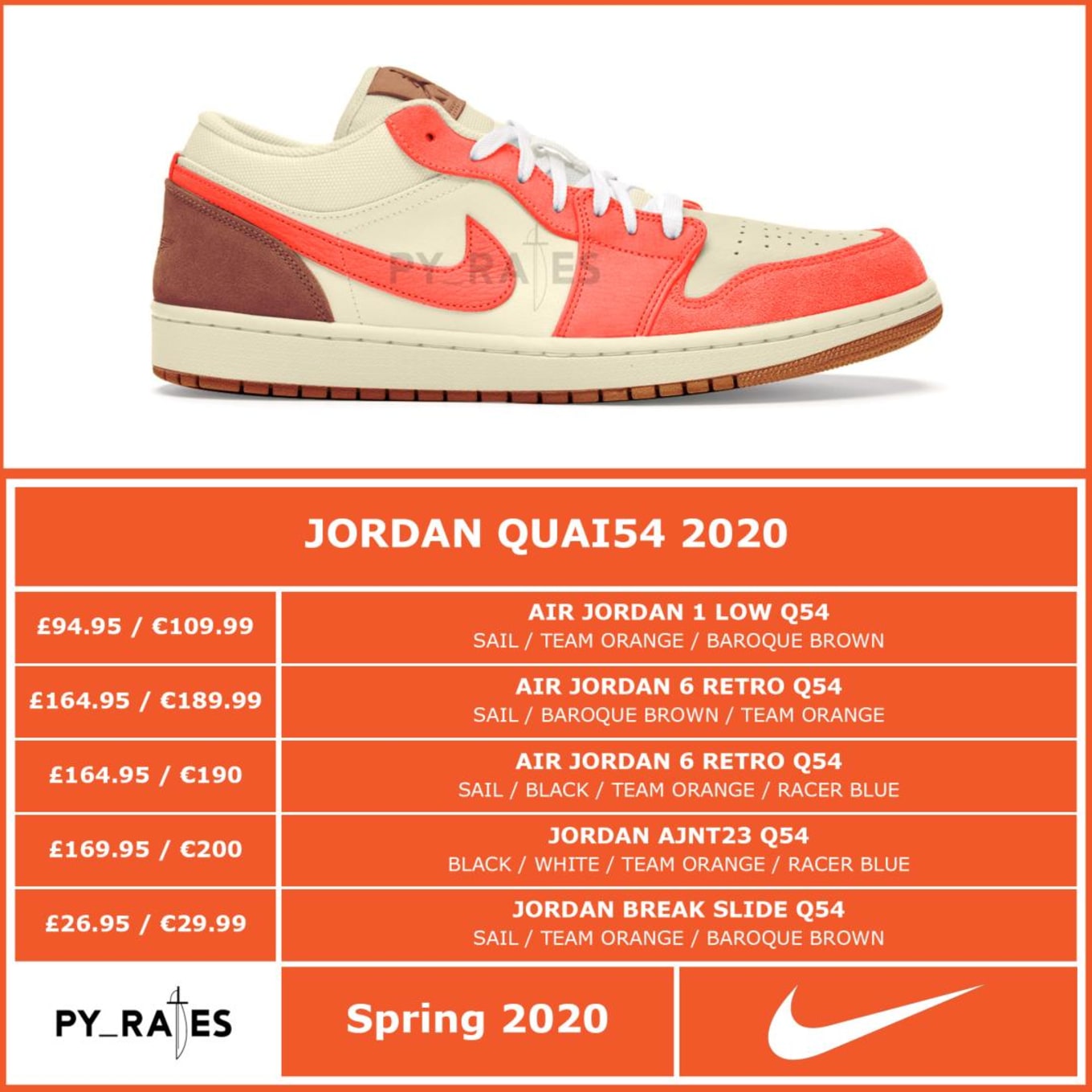 air jordan 1 low orange black