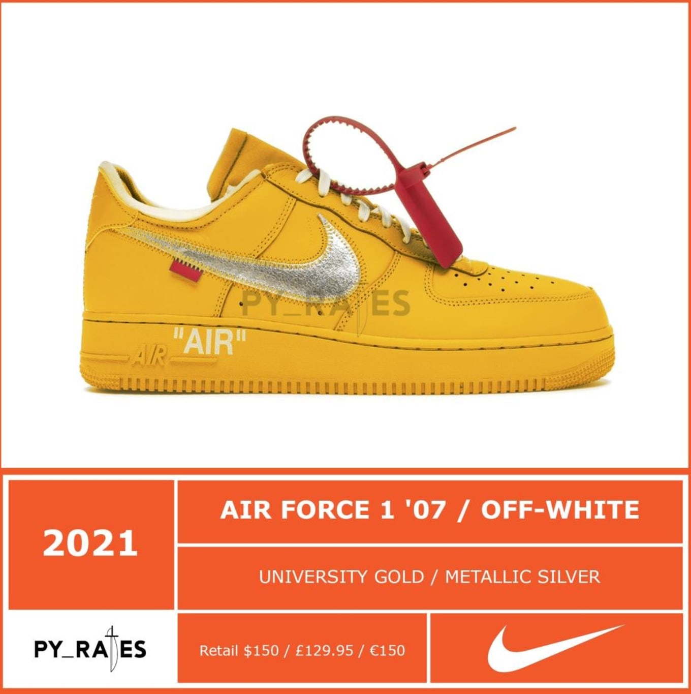 air force one x off white retail