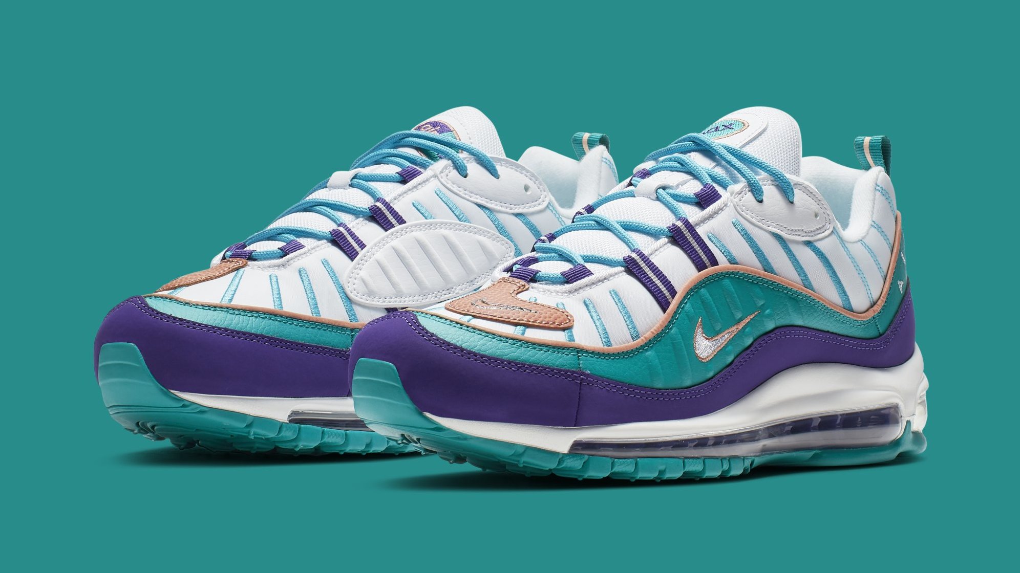 air max 98 purple teal