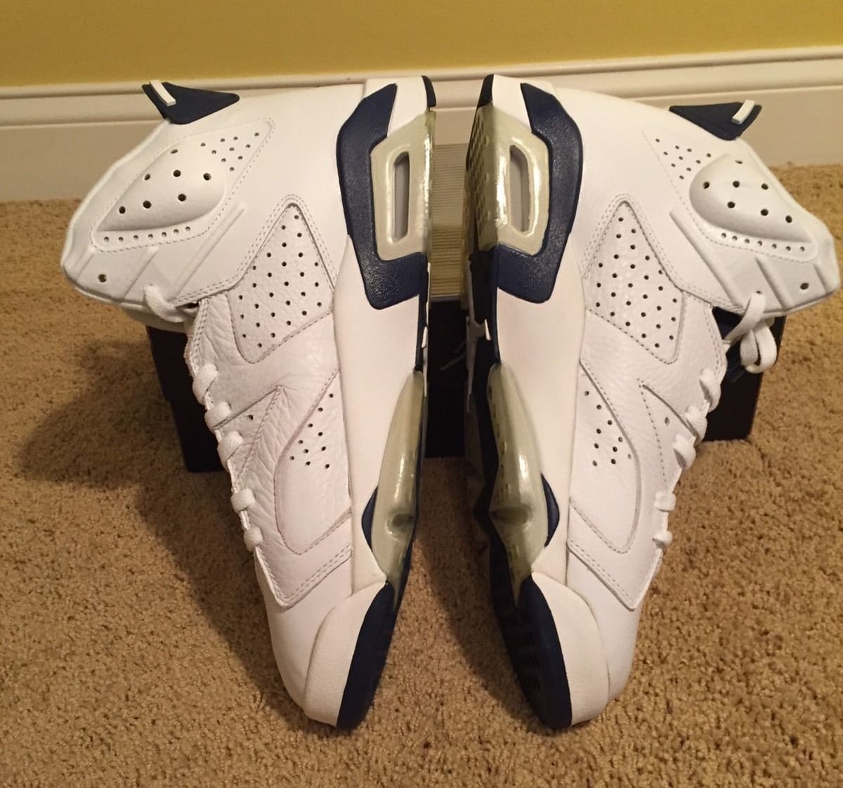 midnight navy jordan 6 mens
