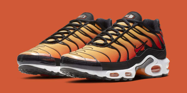 ros støj handle Nike Air Max Plus 'Sunset' Black/Pimento-Ceramic Resin BQ4629-001 Release  Date | Sole Collector
