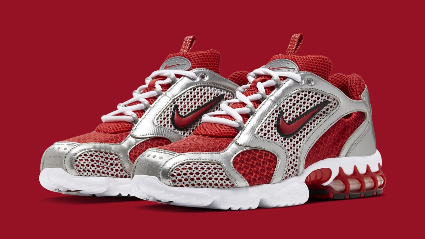 Nike spiridon red discount