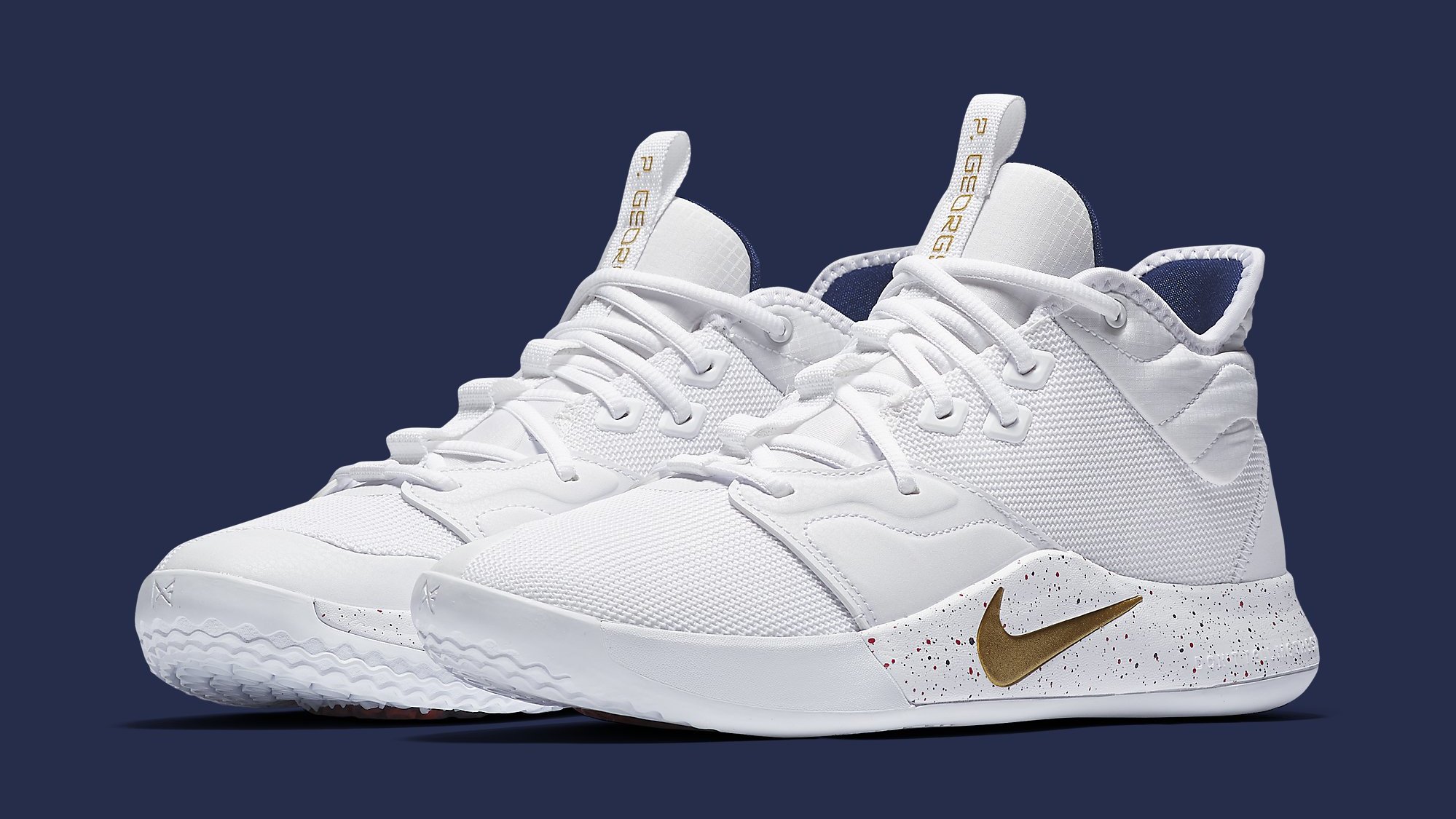 paul george 3 white and gold
