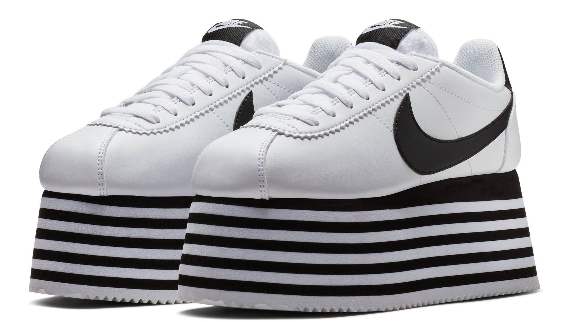 nike cortez comme des garcons