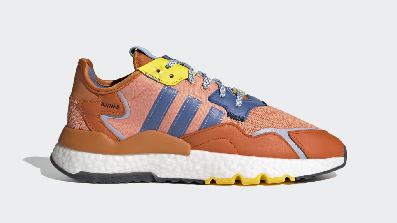 adidas originals nite jogger orange