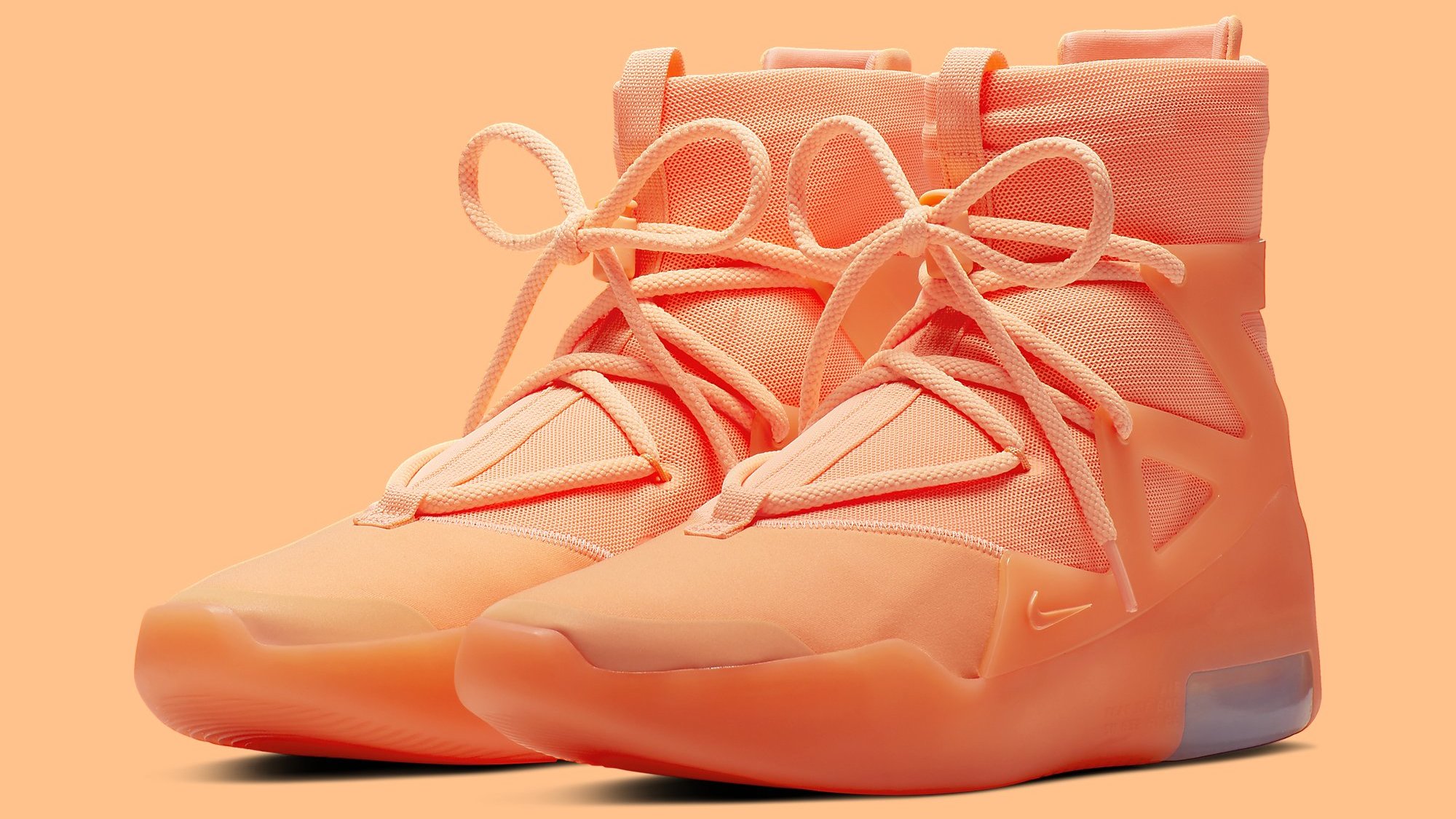 air fear of god 1 orange pulse