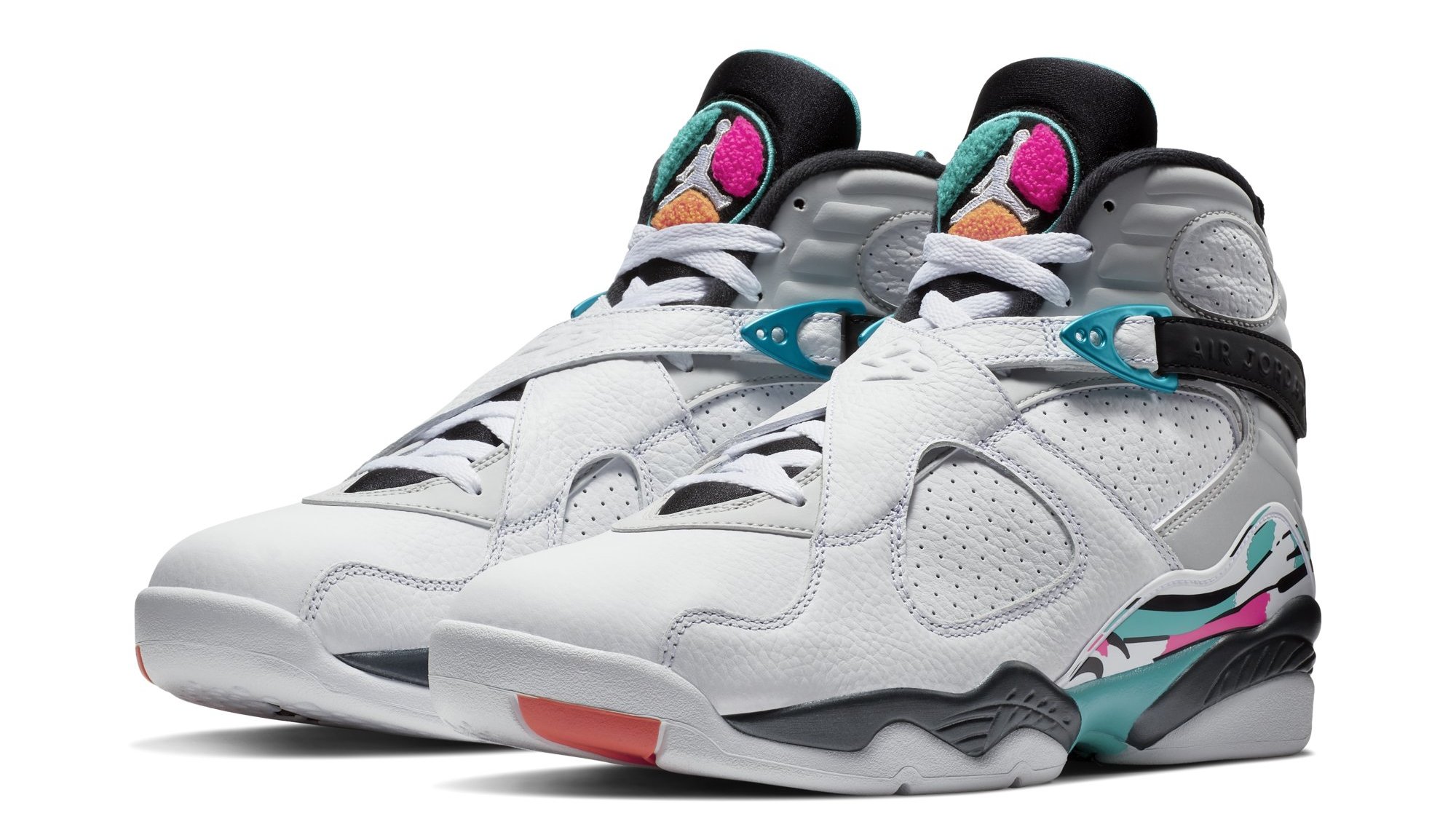 jordan retro 8 south beach on feet