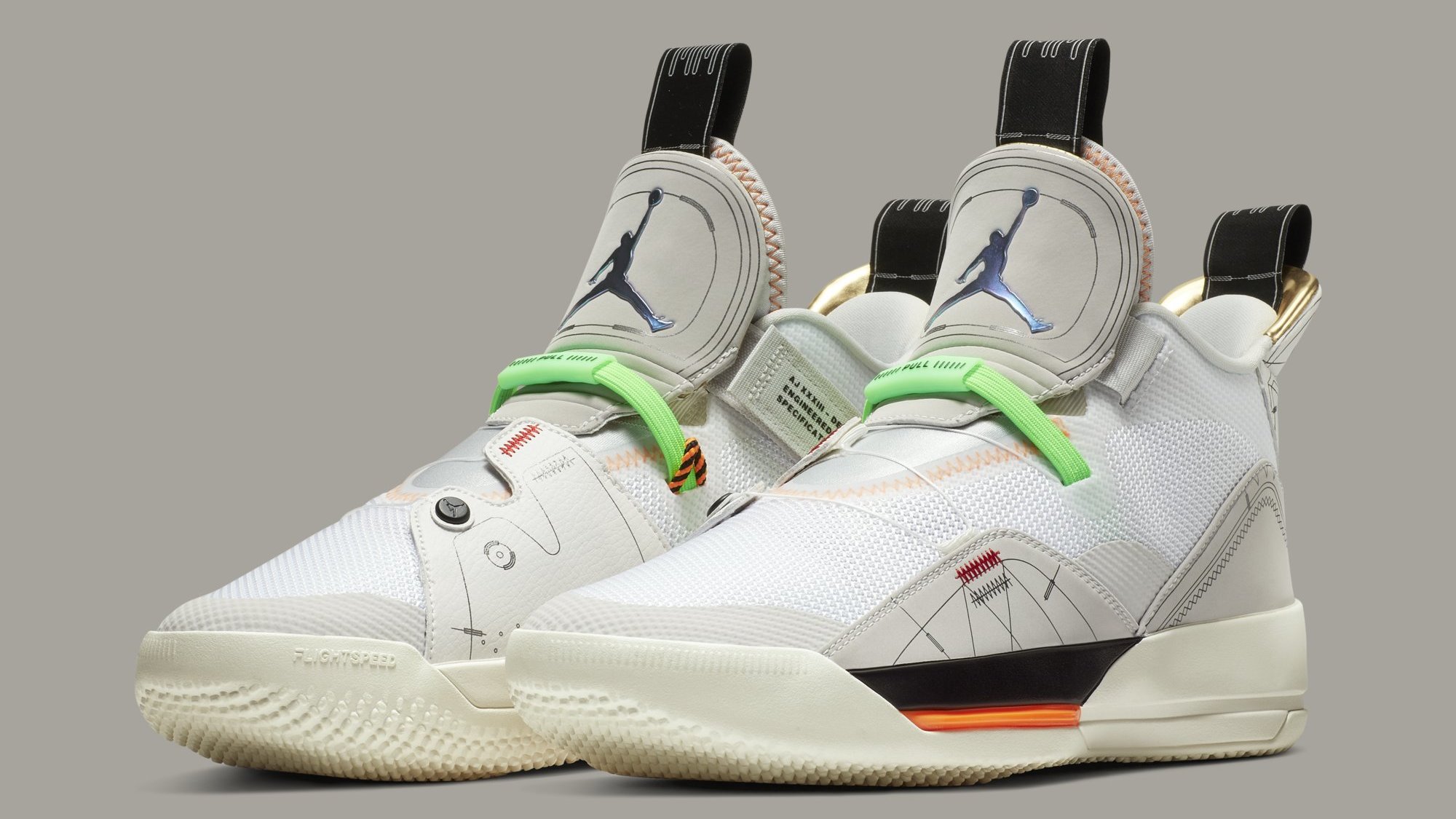 nike jordan 33 white