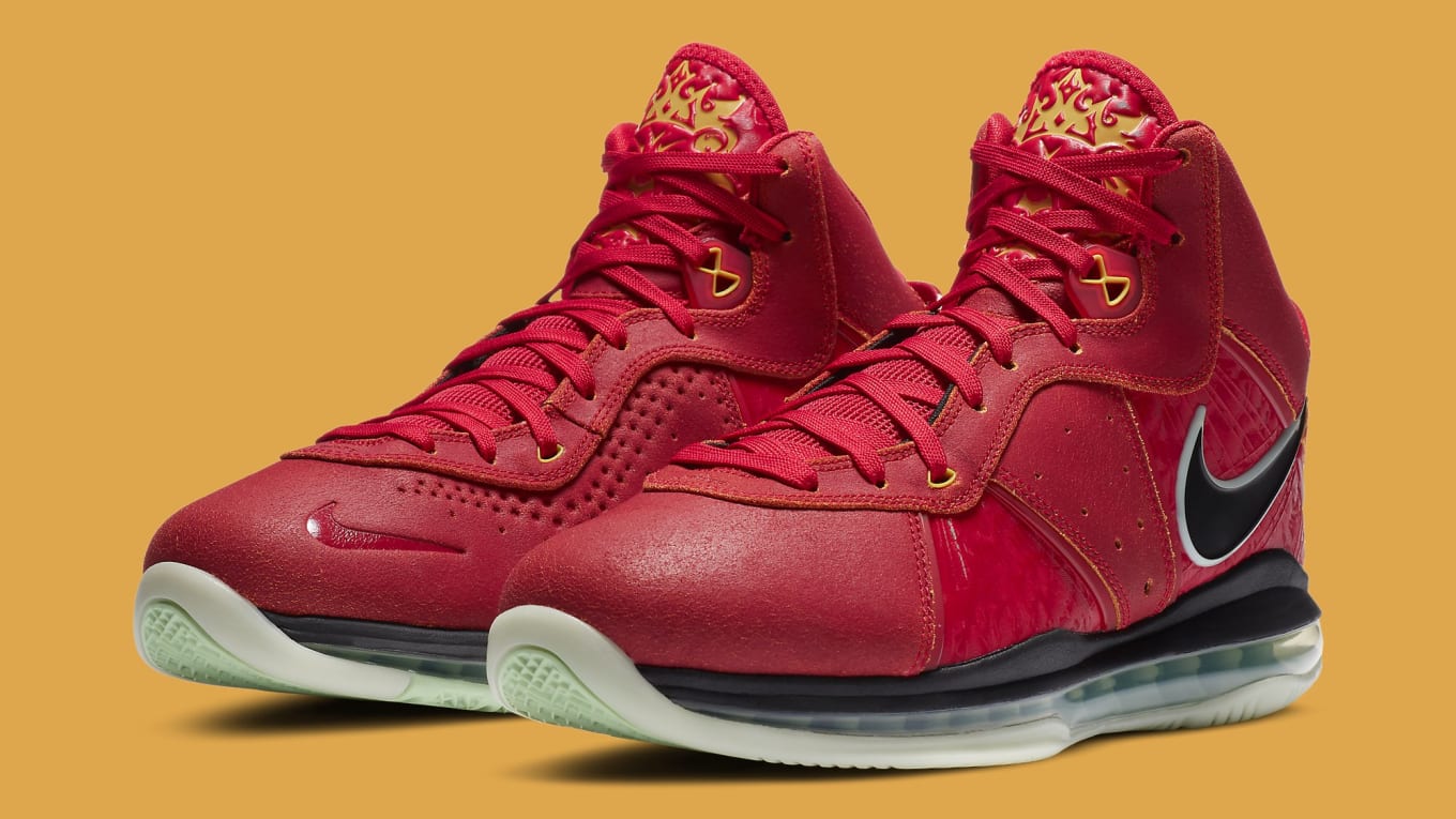 Nike LeBron 8 'Gym Red/Cucumber Calm 