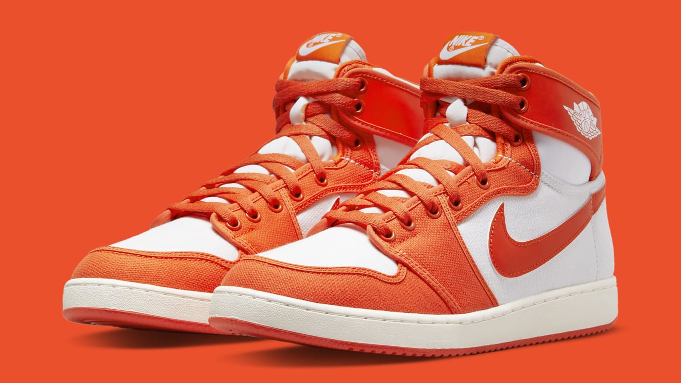 jordan air orange