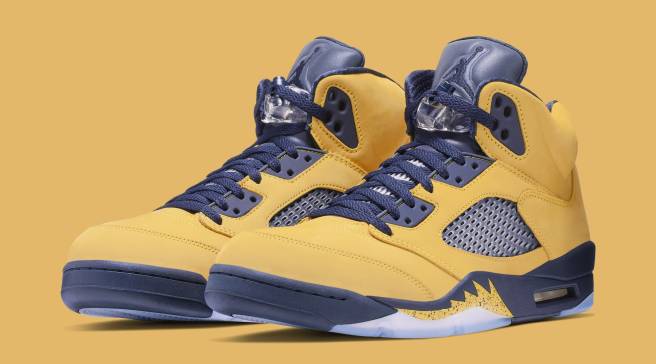 u of m jordan shoes