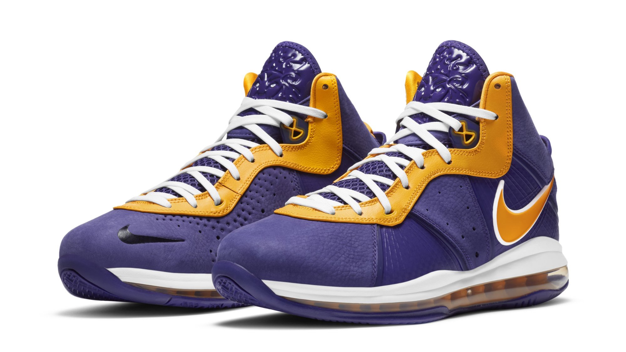 retro 8 lakers